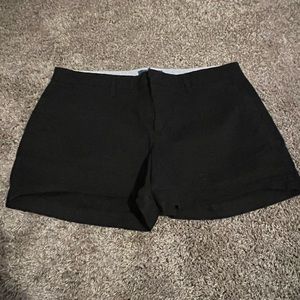 Black old navy shorts